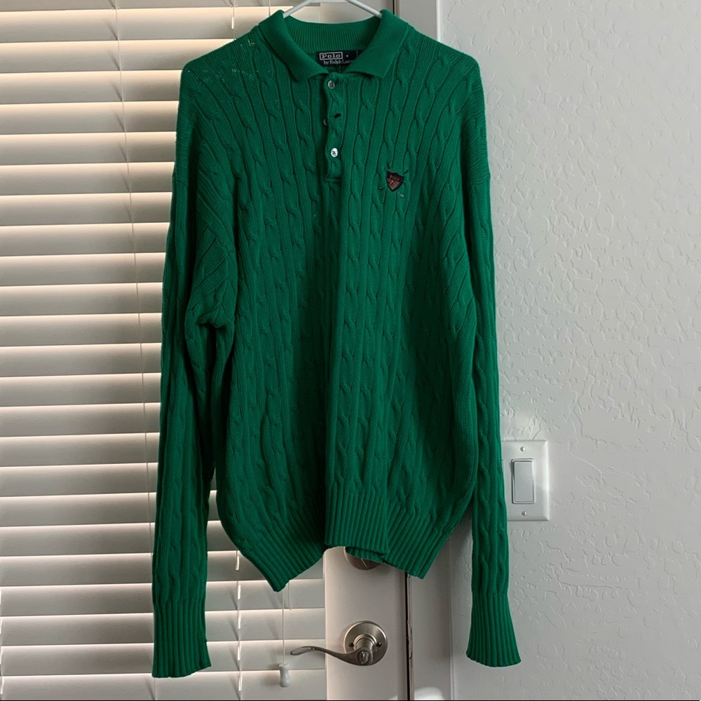 Polo Ralph Lauren Green Sweater